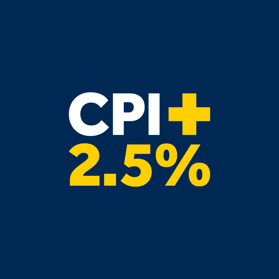 CPI + 2.5%